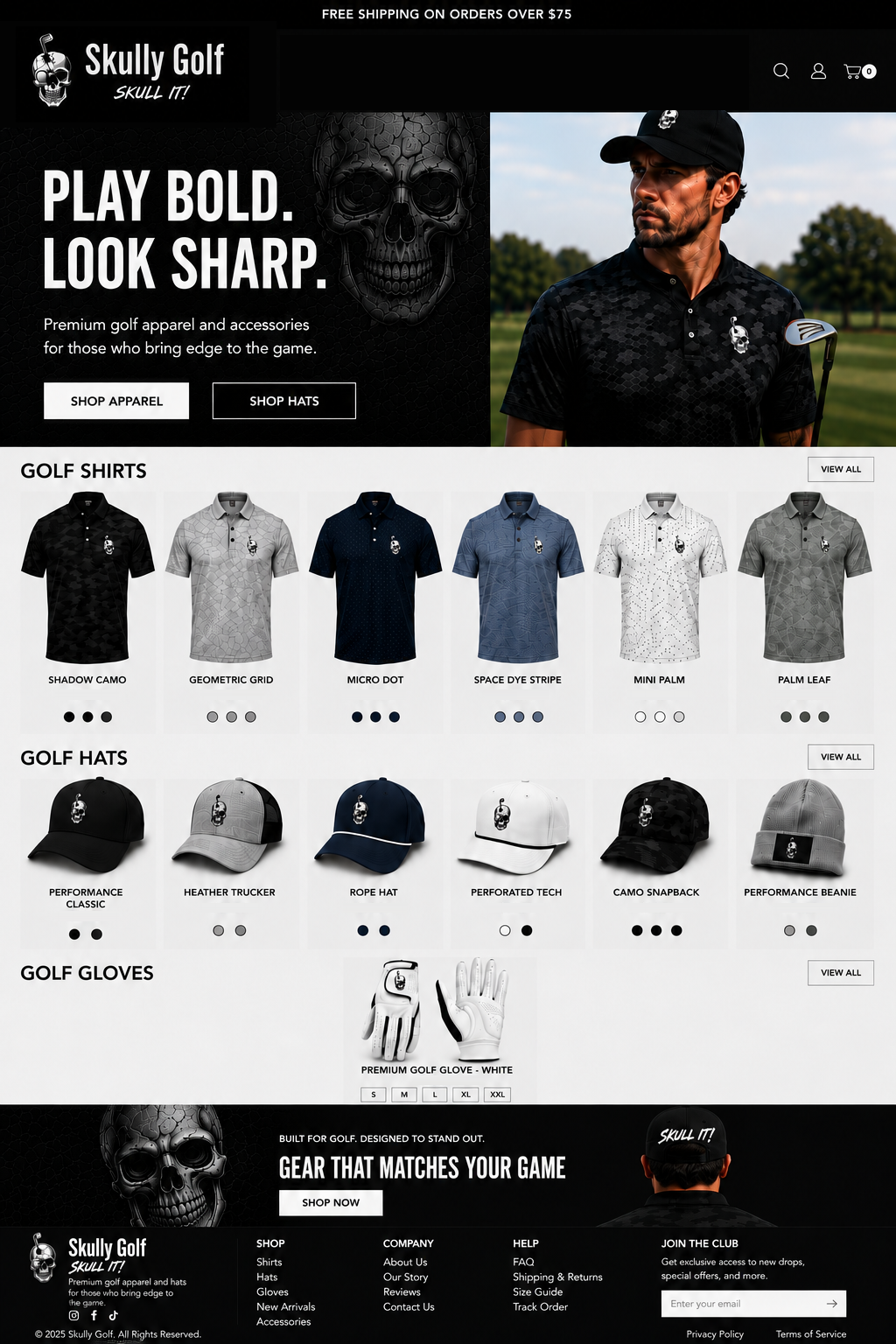 Skully Golf Shop